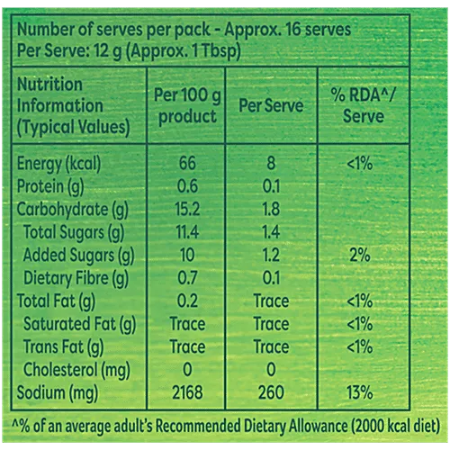 Knorr Green Chilli Sauce 200 g view 3