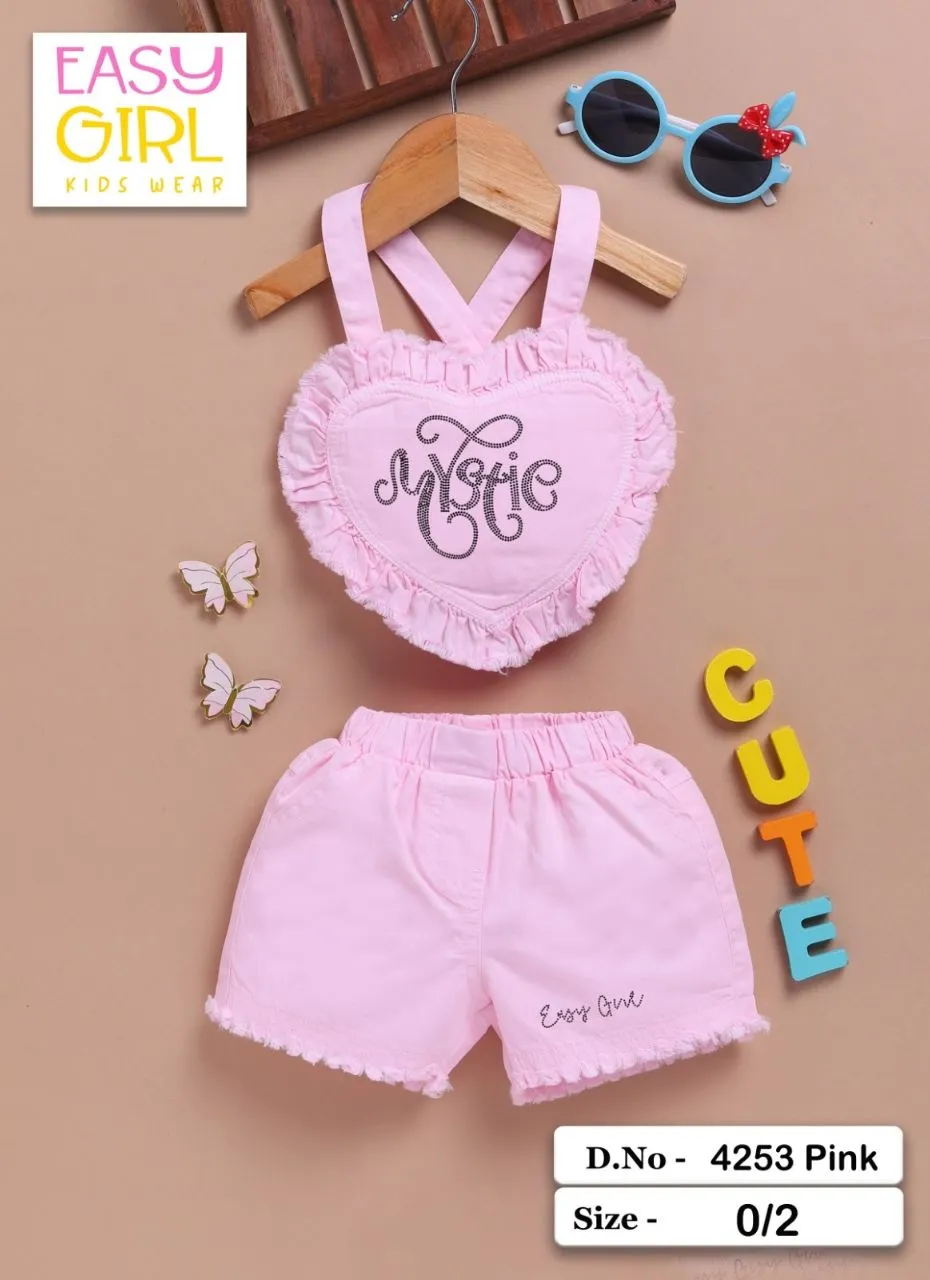 Easy Girl Denim Skirt Set view 2