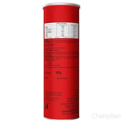 Pringles Potato Crisps Original 107 g view 2