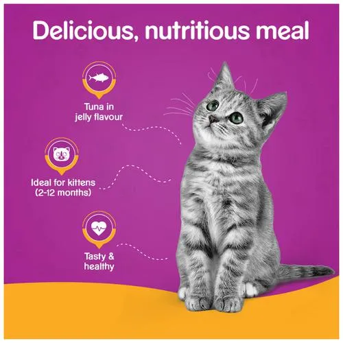 Whiskas Wet Cat Food Kitten - Tuna in Jelly 85 g view 7