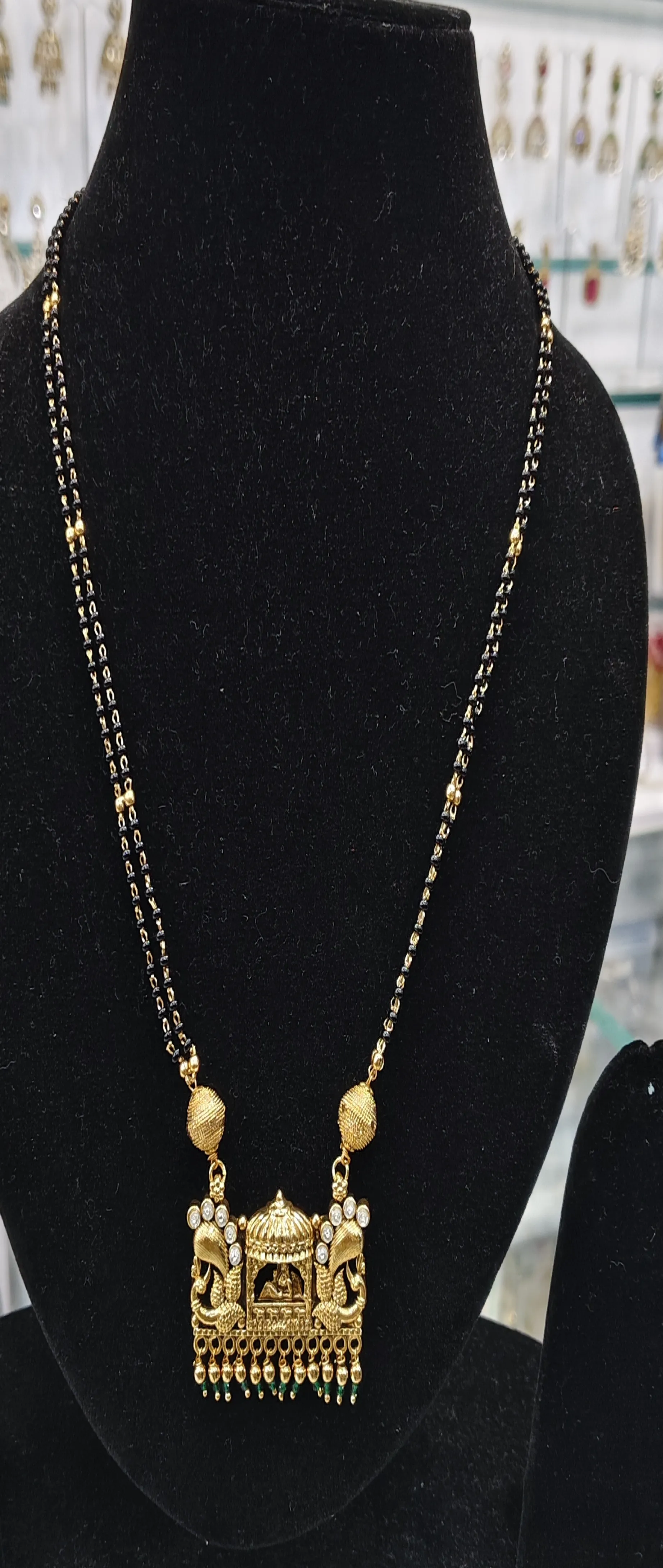 Temple Design Necklace view 3