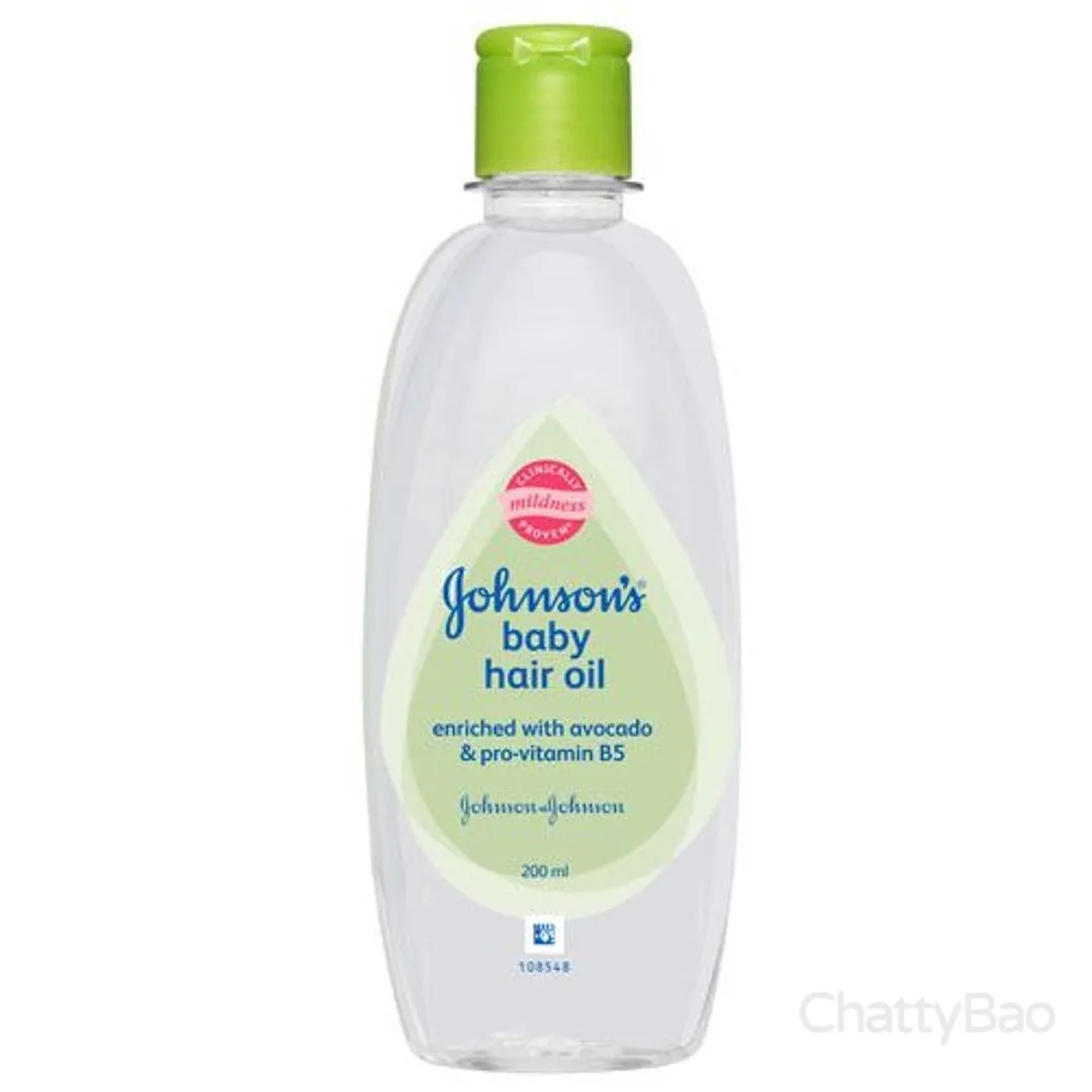 Johnson's Baby Hair Oil 200 ml view 2