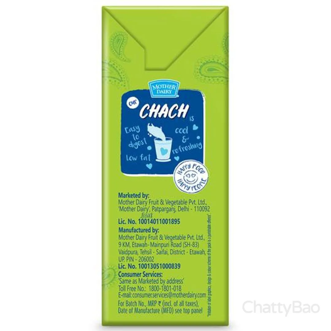 Mother Dairy Masala Chach 200 ml view 2