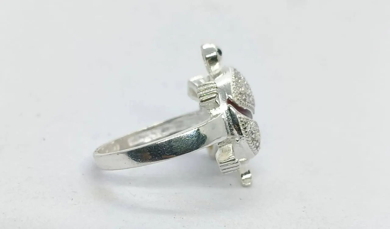 Silver Turtle Ring (AVSR-101) view 4