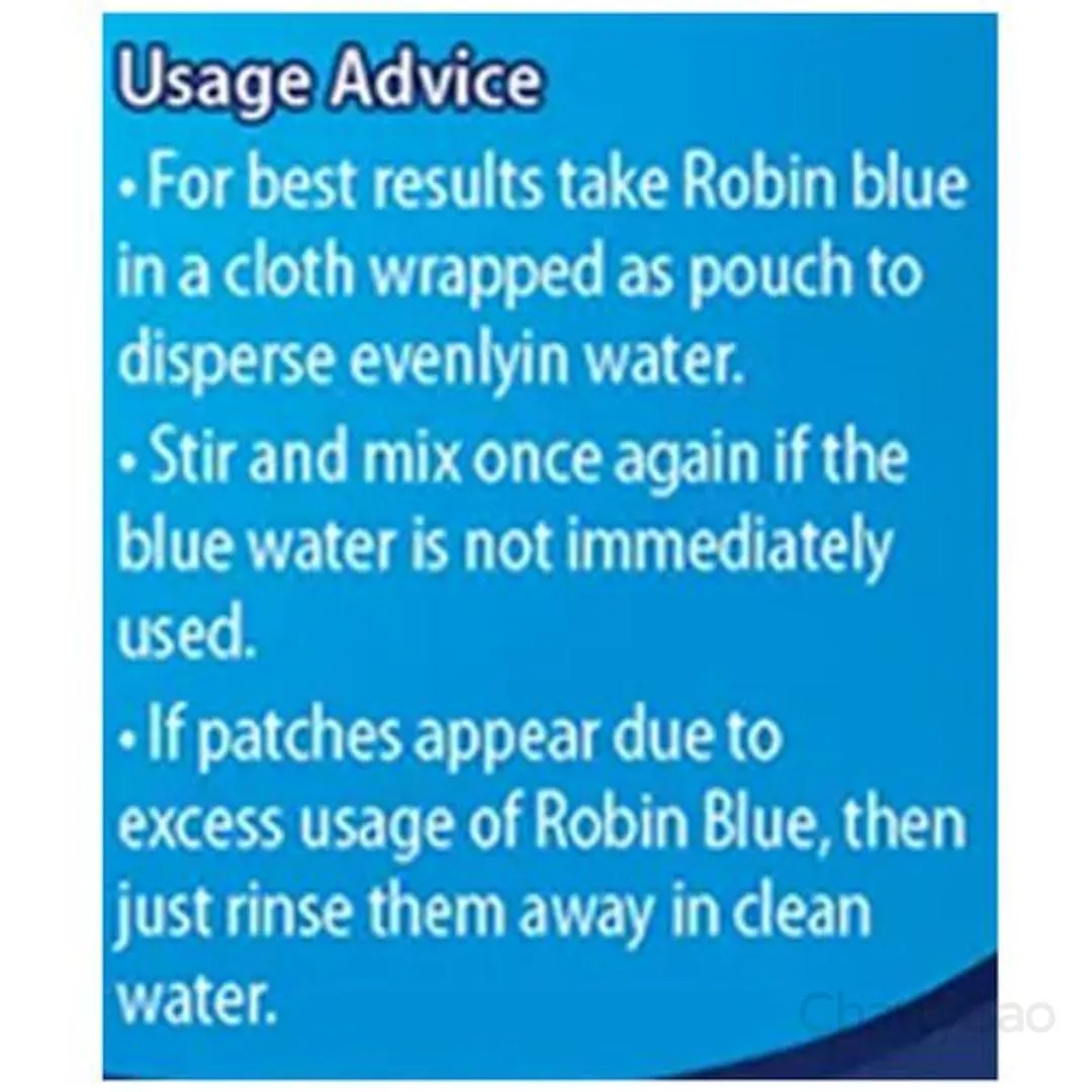 Robin Fabric Whitener Powder - Top & Front Load 100 g view 3