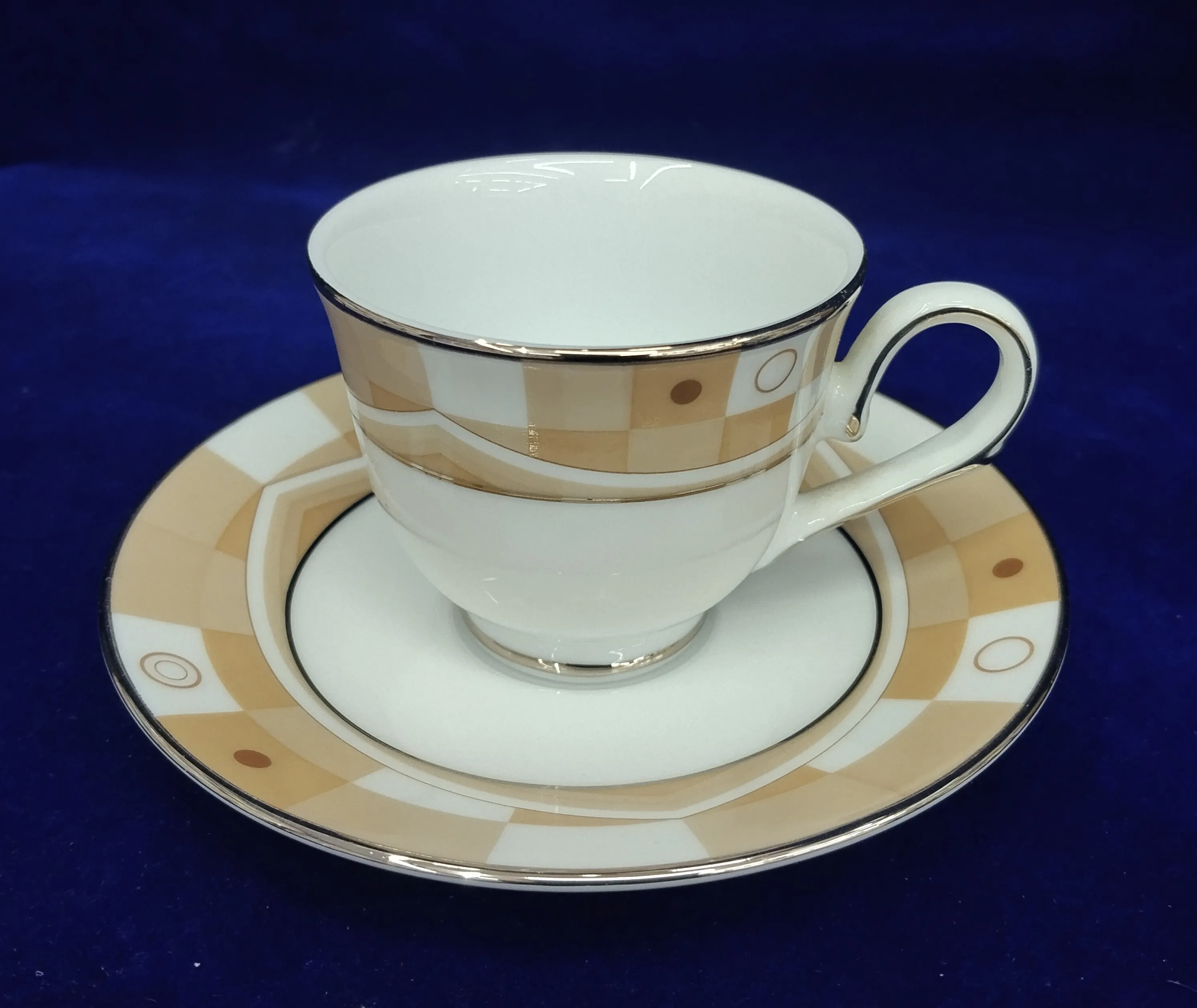 Porcelain Cup and Saucer view 2