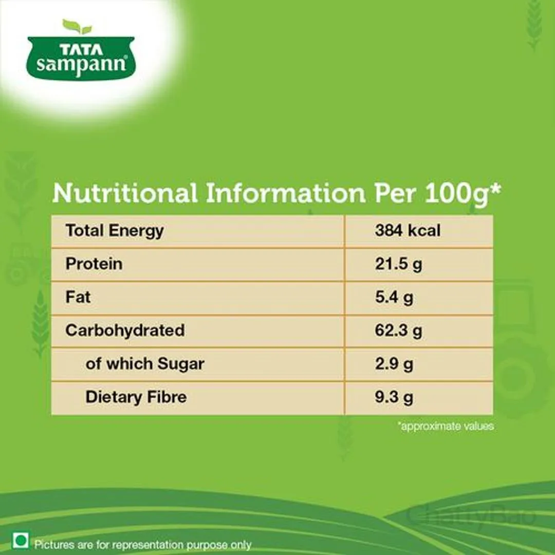 Tata Sampann Fine Besan 100% Chana Dal 500 g  view 3