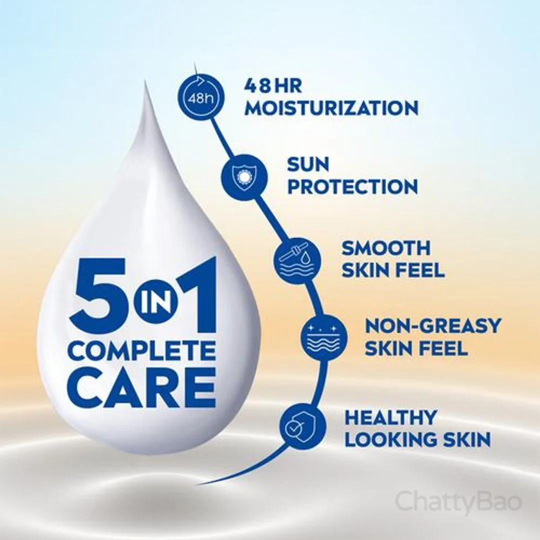 Nivea Body Lotion - Aloe Protection SPF 15 For Normal Skin 400 ml view 3
