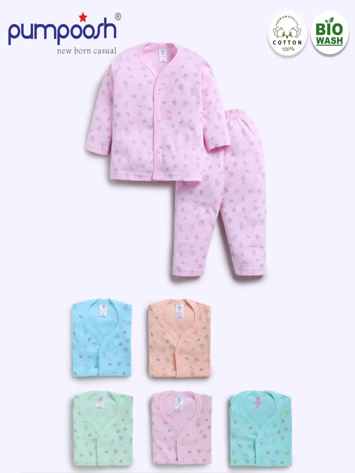 Pumpoosh Newborn Casual Set, view 2