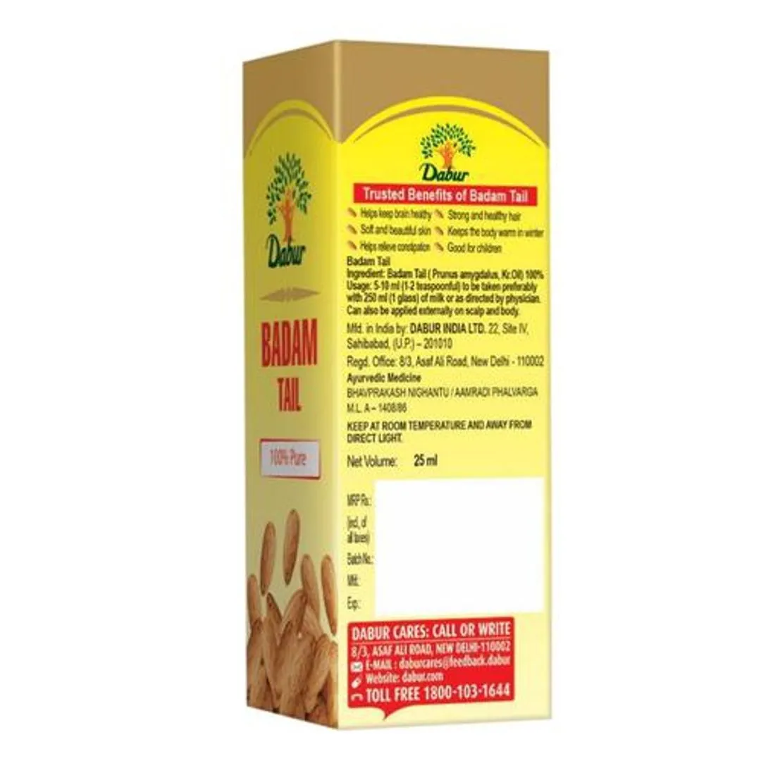 Dabur Badam Tail 25 ml view 2