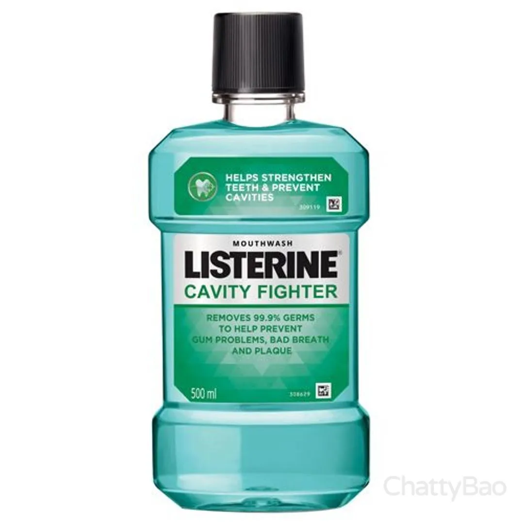 Listerine Cavity Fighter Mouthwash 500 ml view 2