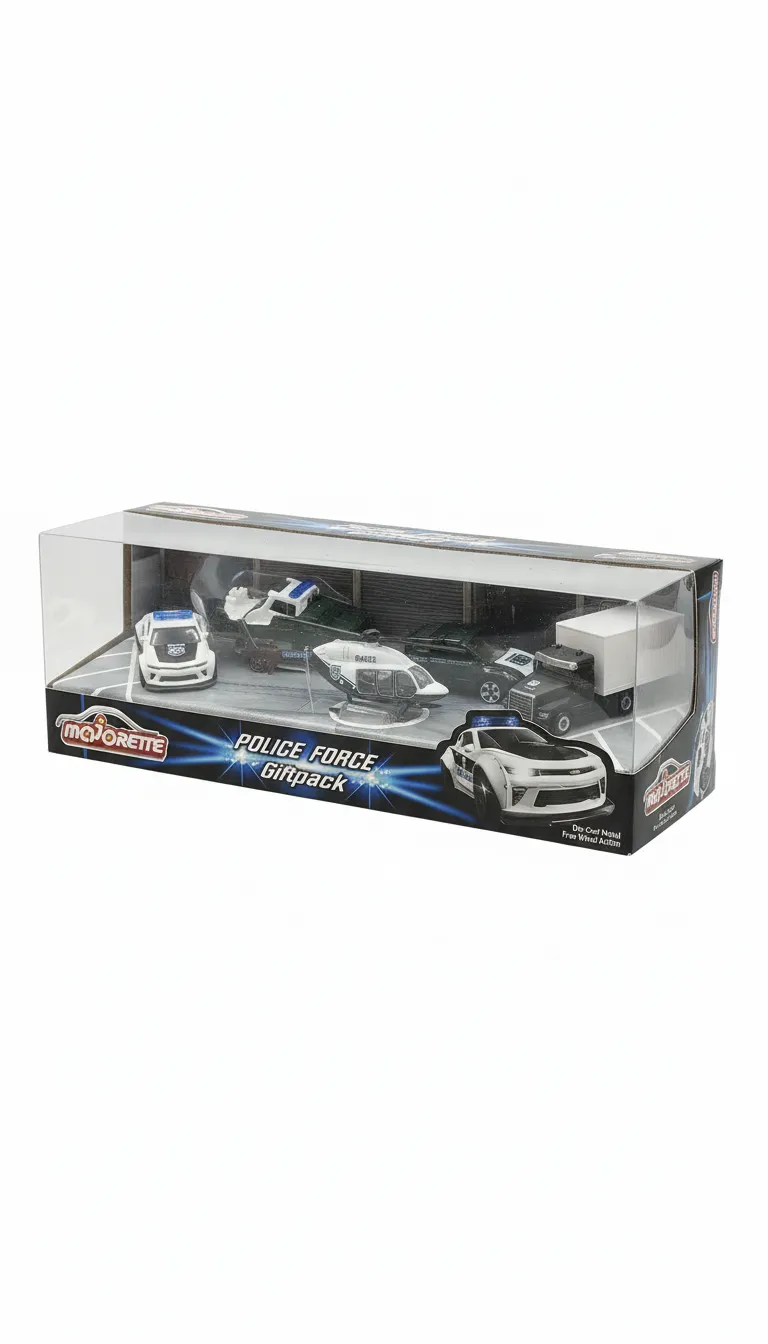 Majorette Police Force Gift Pack