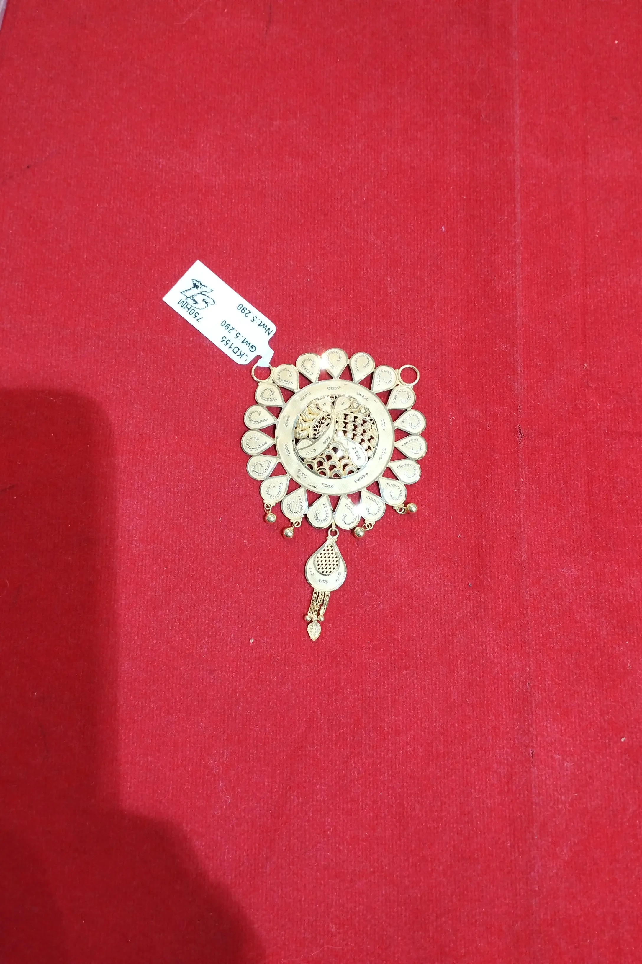 Gold Pendant 5.260 Gram view 2