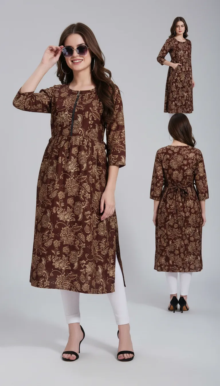 Minelli Memory Maternity Dress 9482 B view 2