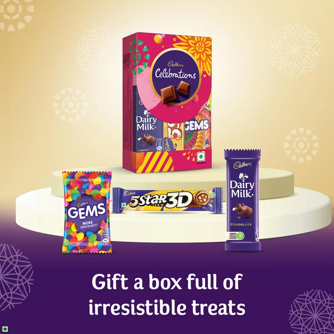 Cadbury Celebrations Chocolate Gift Pack 59.8 g view 3
