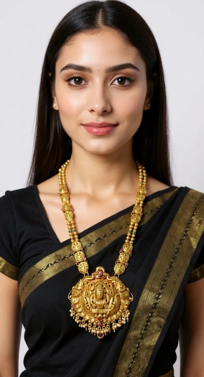 Temple Necklace Set