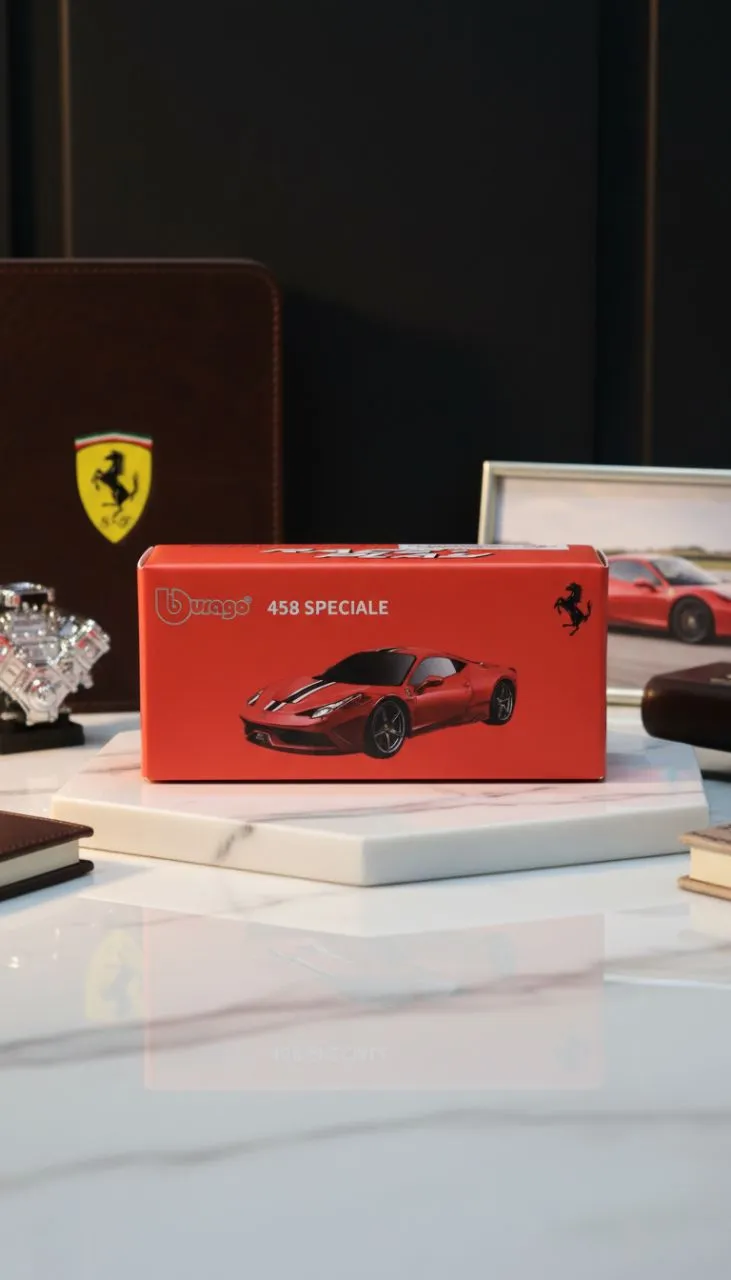 Bburago 458 Speciale view 3