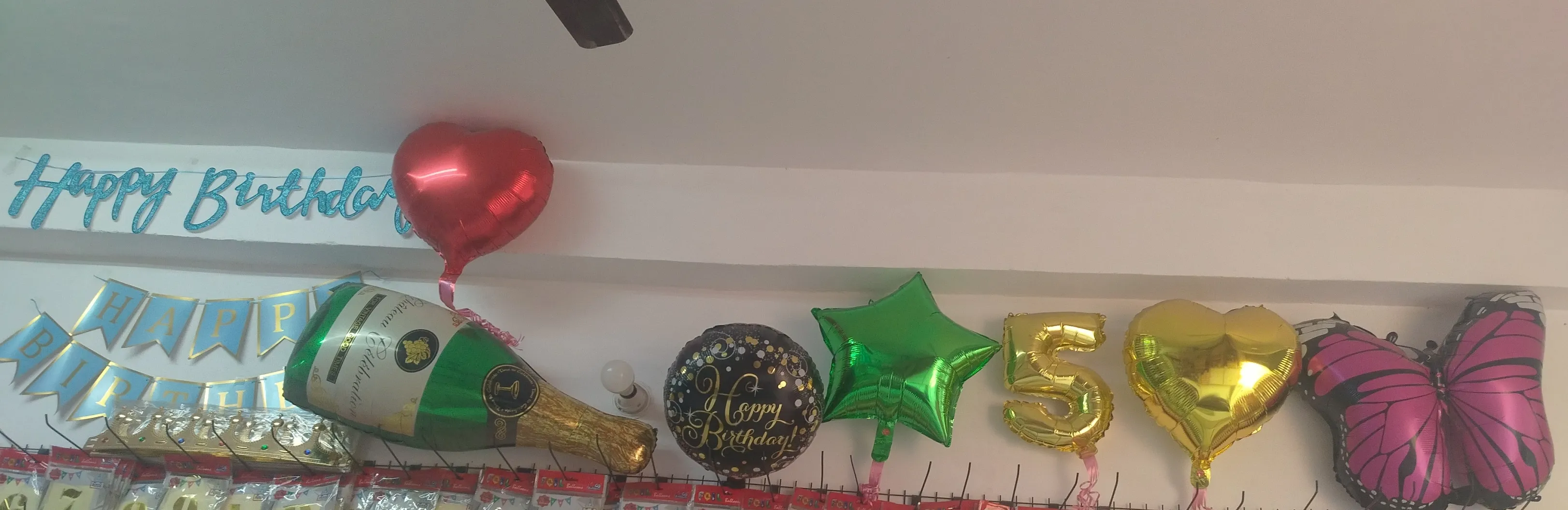 Happy Birthday Foil Balloon view 2