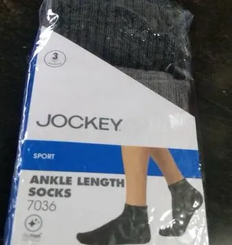 Jockey Socks Short Towel 7036 Asst 3pc view 3