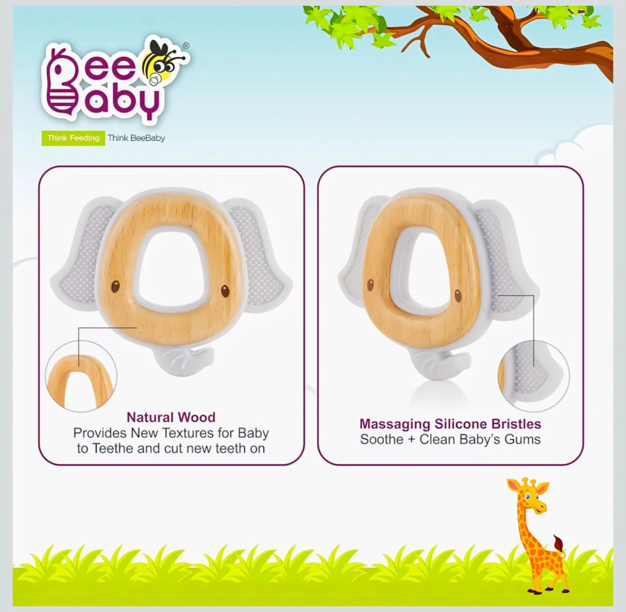 Elephant Teether view 4