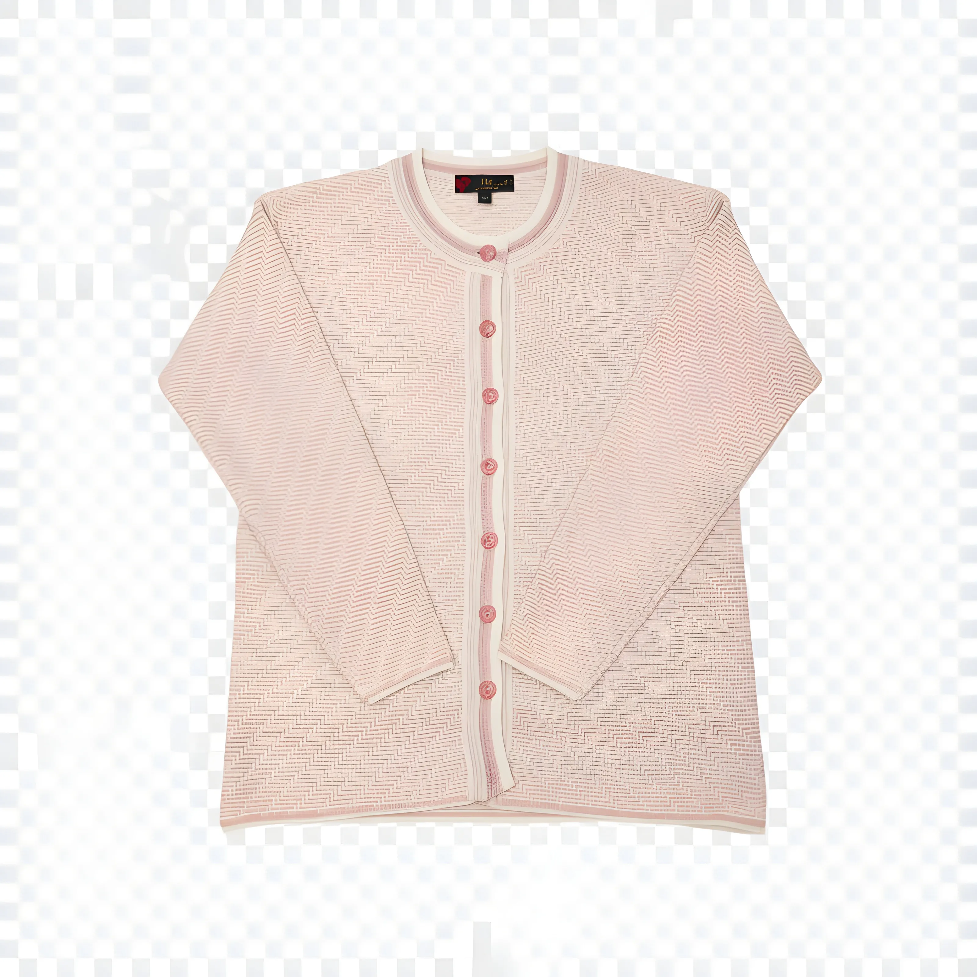 Textured Pink Jacket view 2