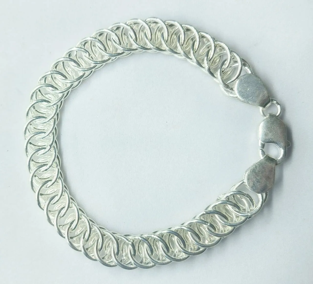 Silver Chain Bracelet (AVBR-19) view 2