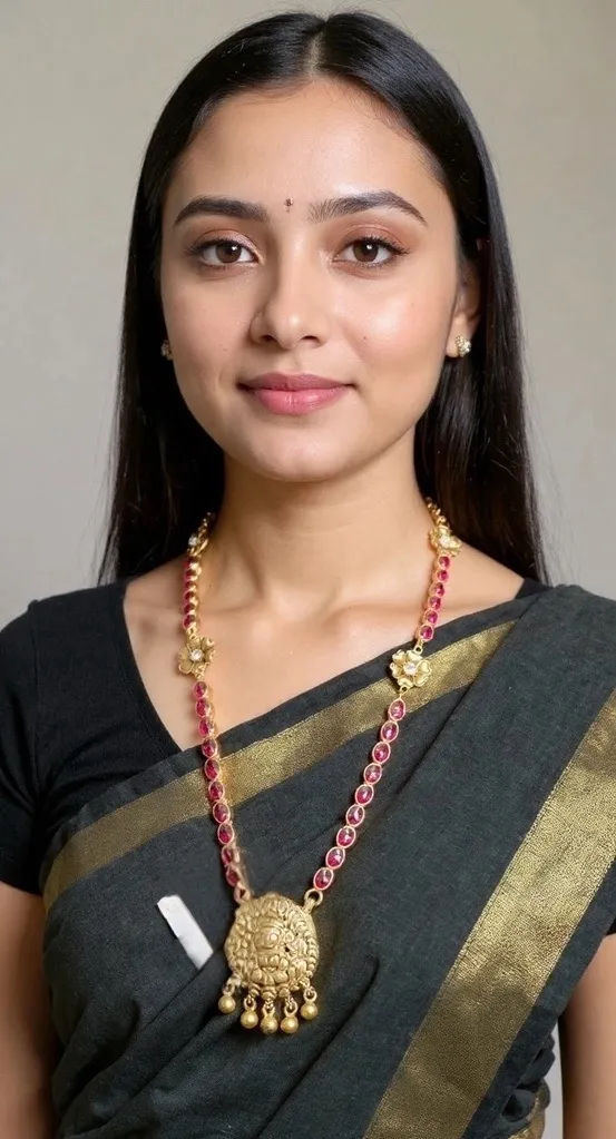 Traditional Temple Themed Necklace