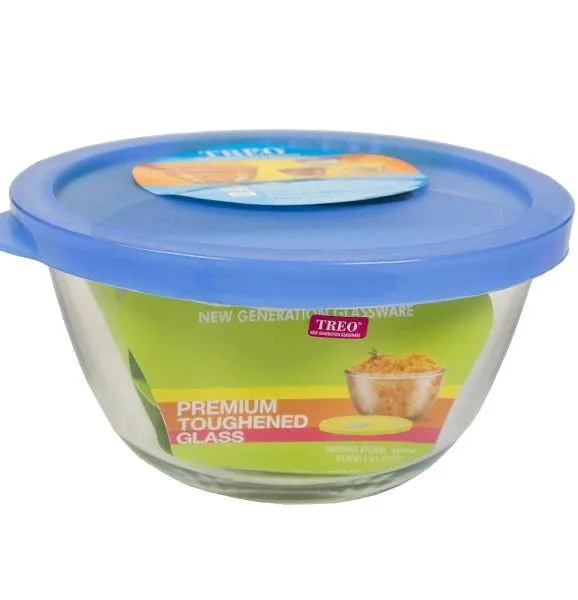 Mixing Bowl With Flexi Lid, 2300ml, 1 Pcs view 2