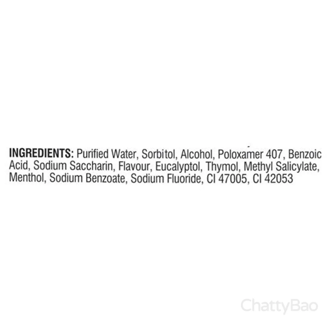 Listerine Cavity Fighter Mouthwash 250 ml view 4