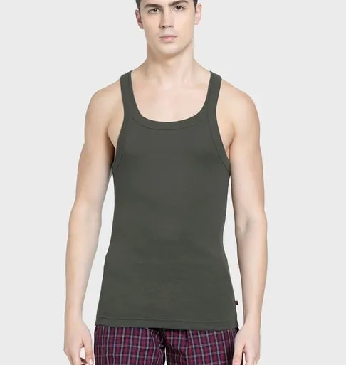 Jockey Vest US26 Olive view 2