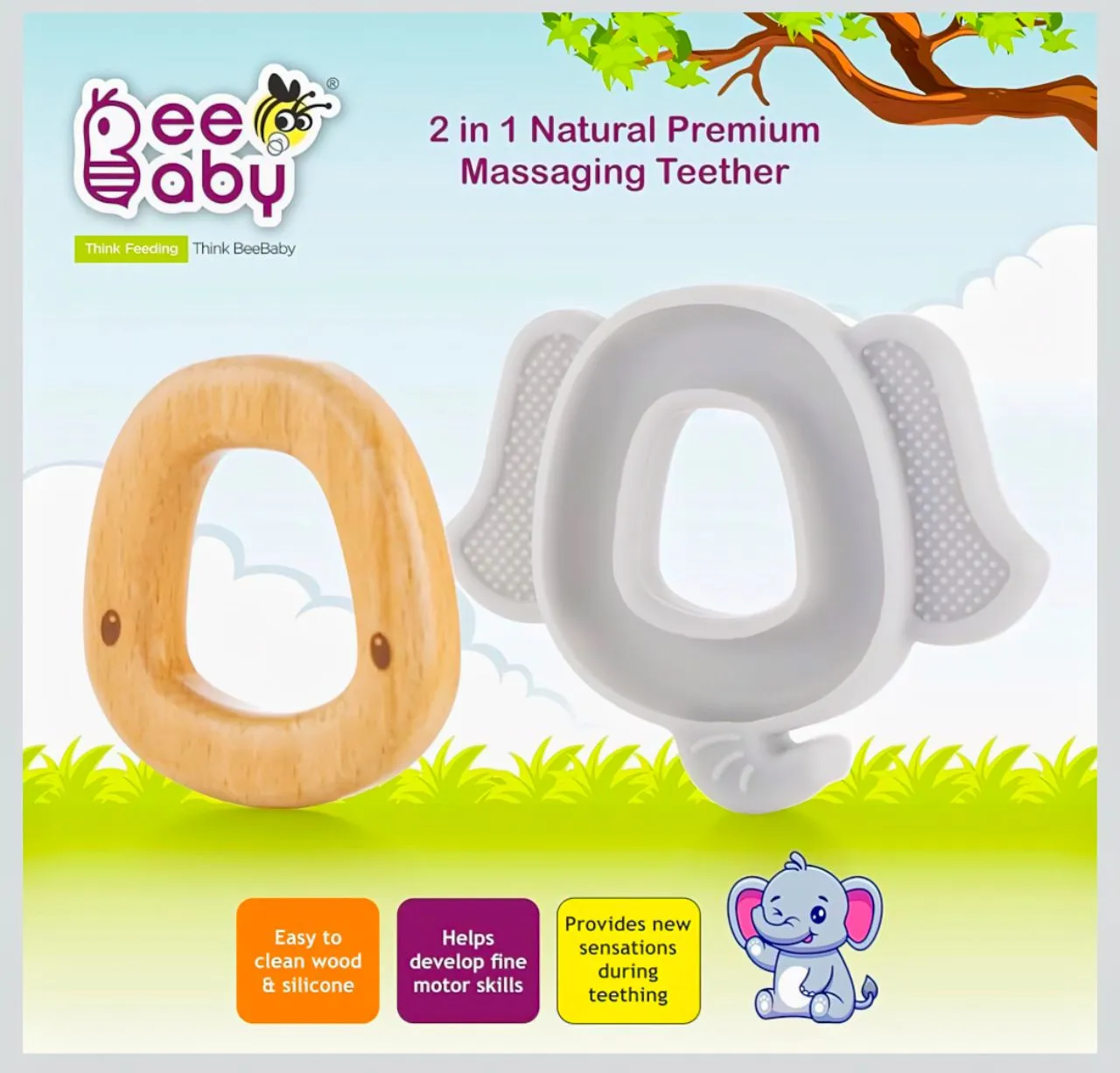 Elephant Teether view 5