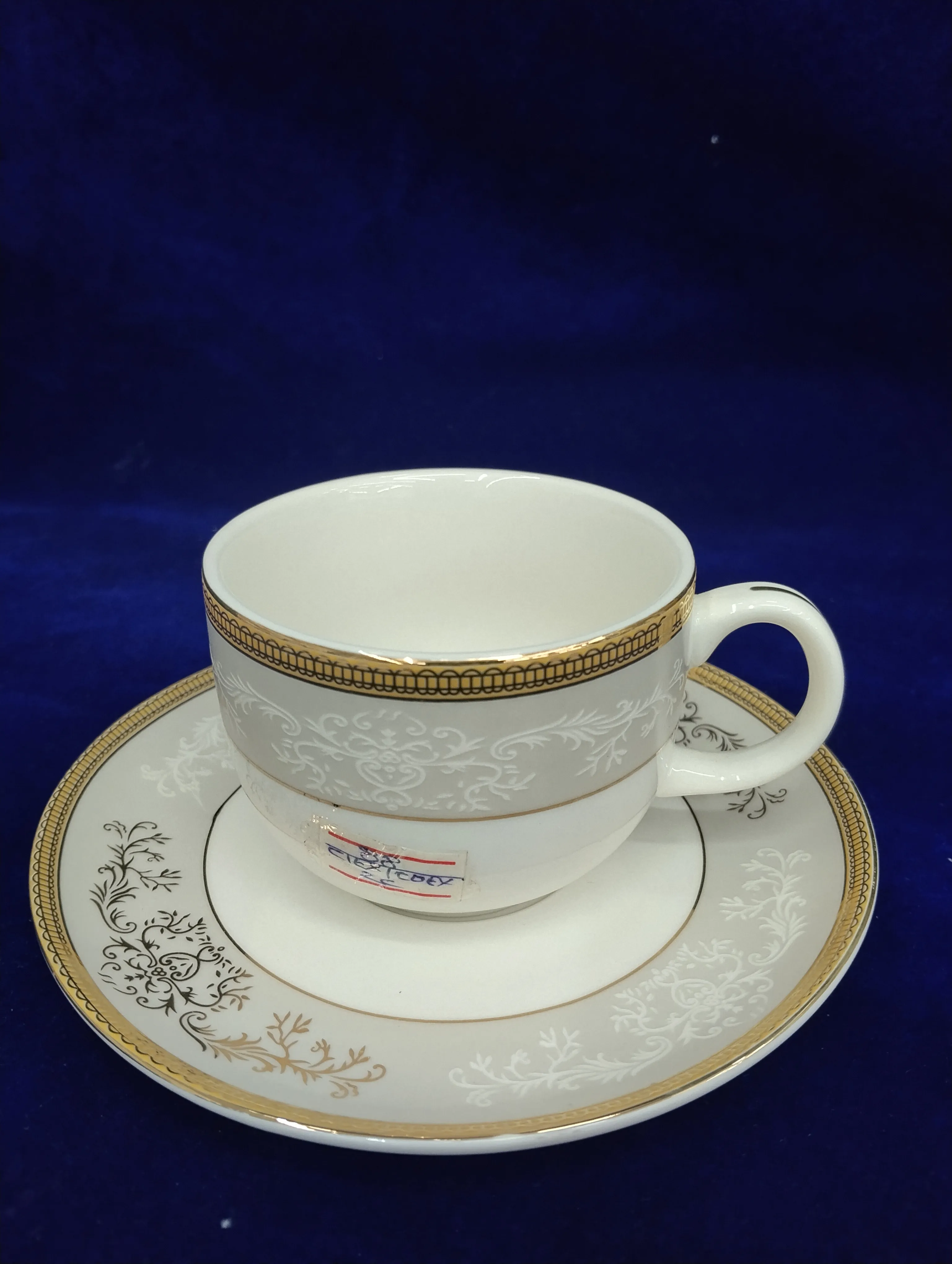 Fine Bone China Teacup and Saucer view 2