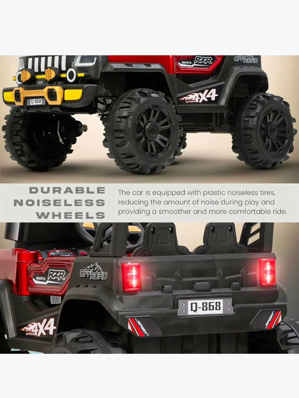 Baybee Thunderbug Battery Operated Jeep view 5