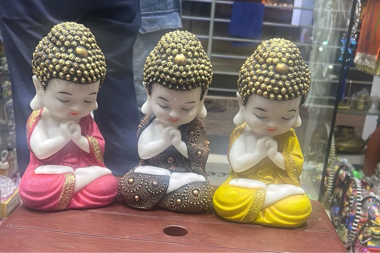 Zen Buddha Statue view 3