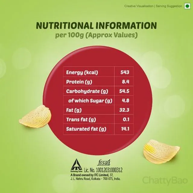 Bingo Potato Chips - Cream & Onion 25 g view 3