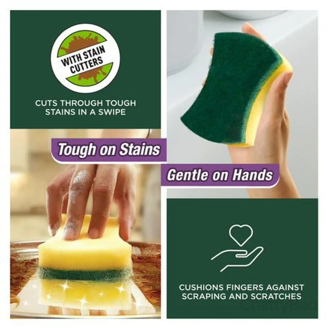 Scotch-Brite Scrub Sponge 2 Pieces view 2