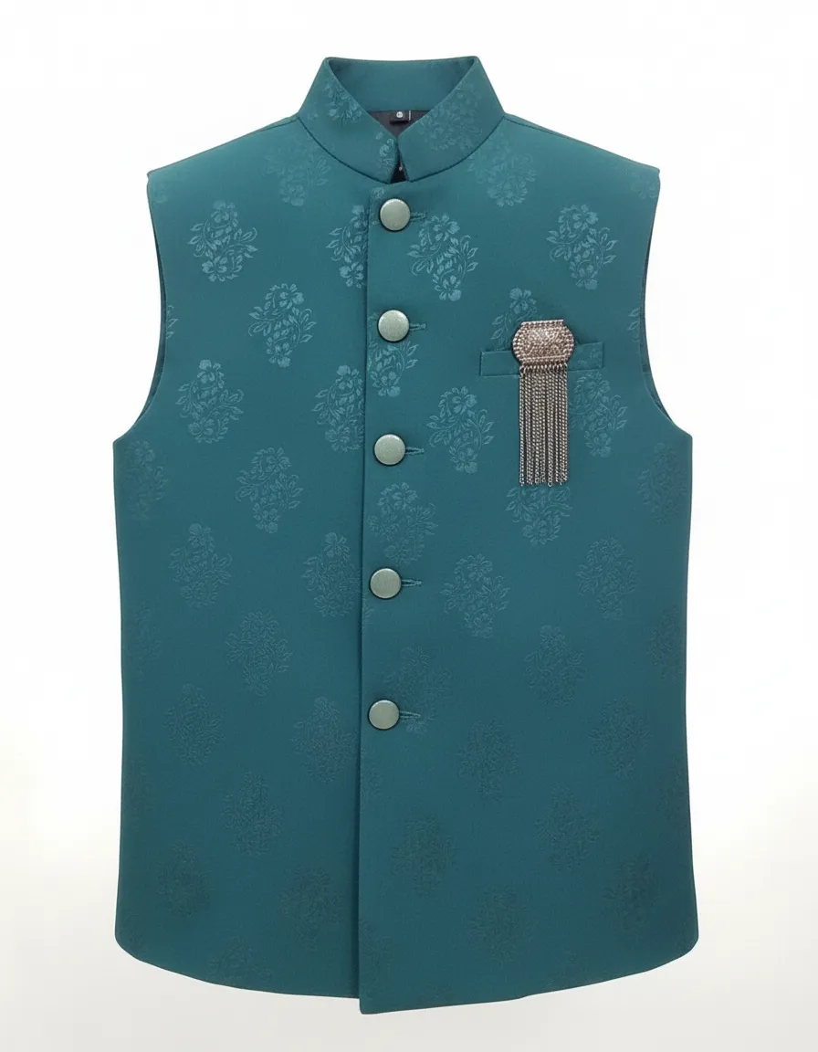 Boys Ethnic Jacket view 2
