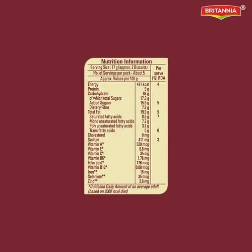 Britannia Nutrichoice Herbs Biscuits 75 g view 3