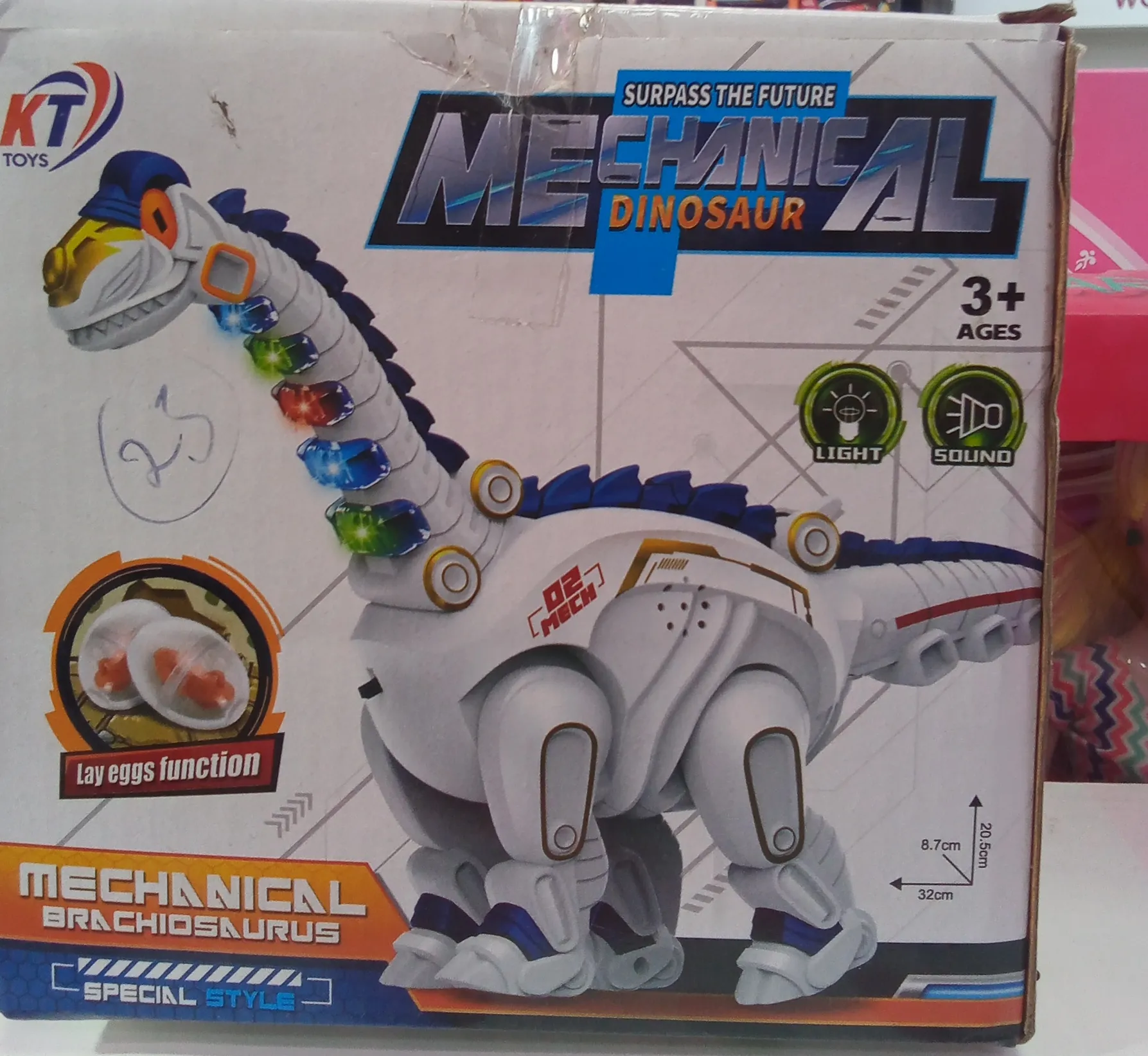 Battery Toys Dino view 2
