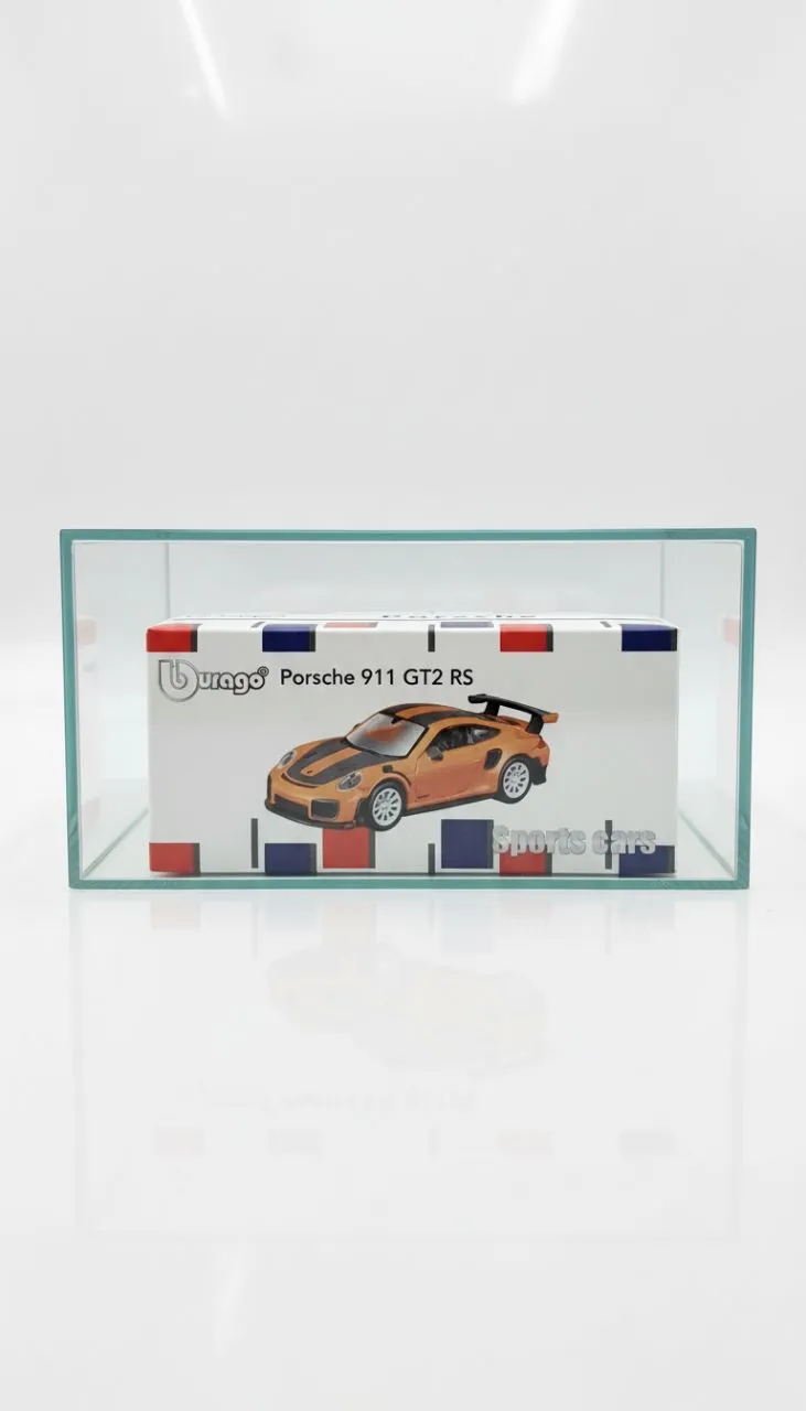 Bburago Porsche 911 GT2 RS Orange view 2