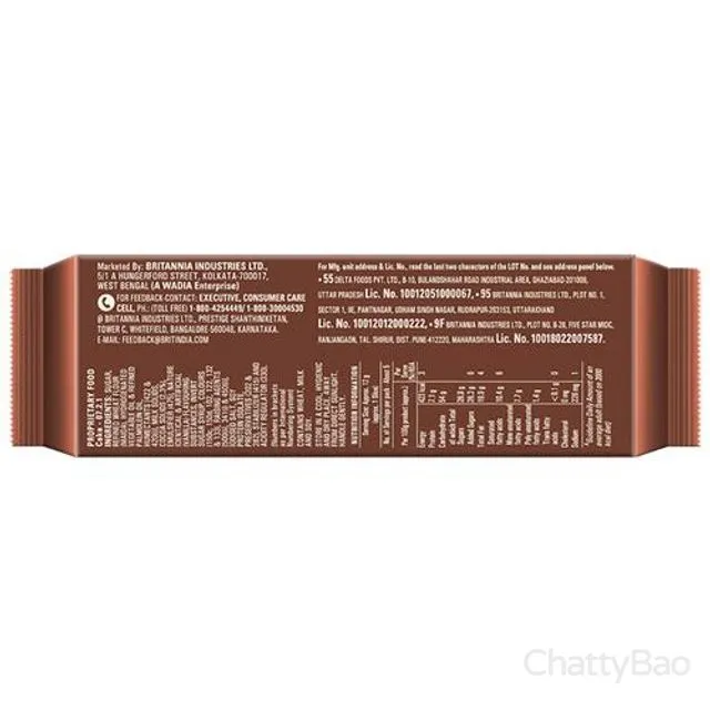 Britannia Gobbles 100% Veg Choco Chill Cake 60 g view 2