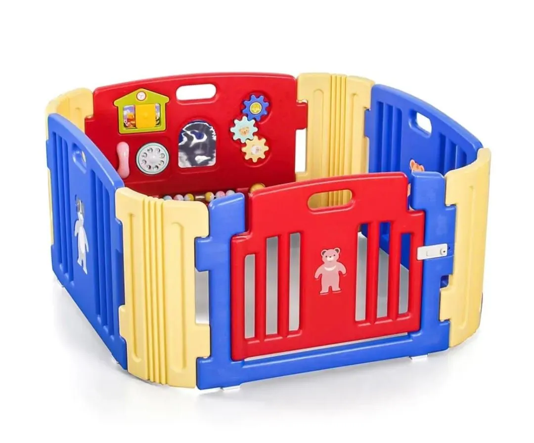 Colorful Playpen 4 Pic Pannel view 4