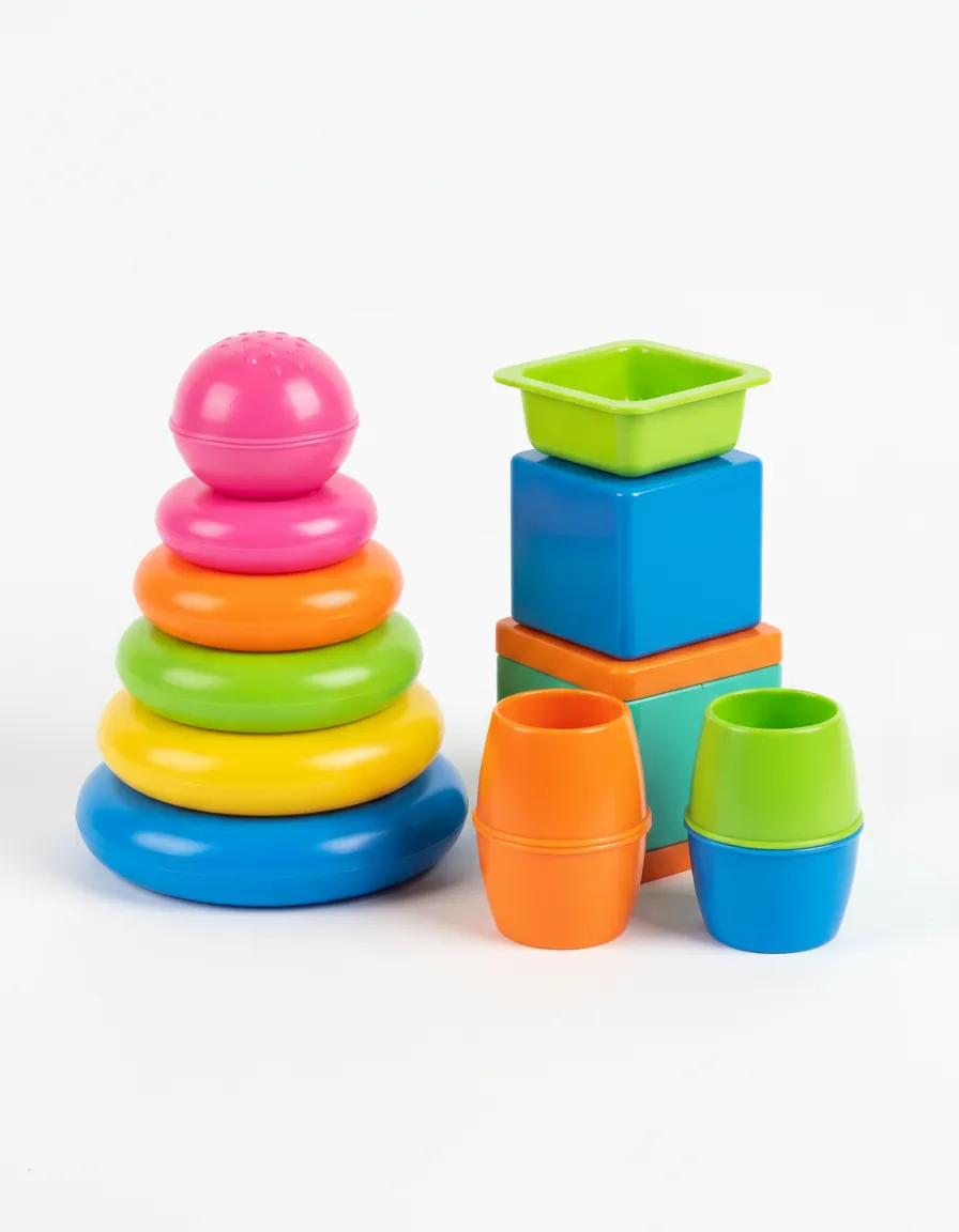 Giggles Stack N Nest Toy Set view 2