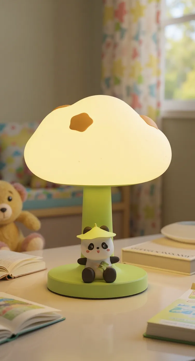 PoPo Panda Cloud Bedside Table Lamp