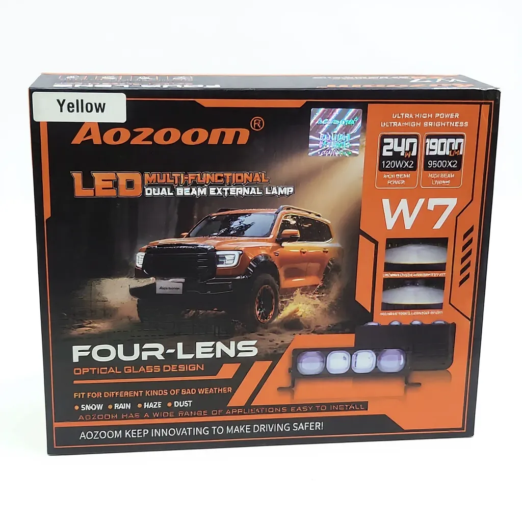 Aozoom LED Multifunctional Dual Beam External Lamp view 2