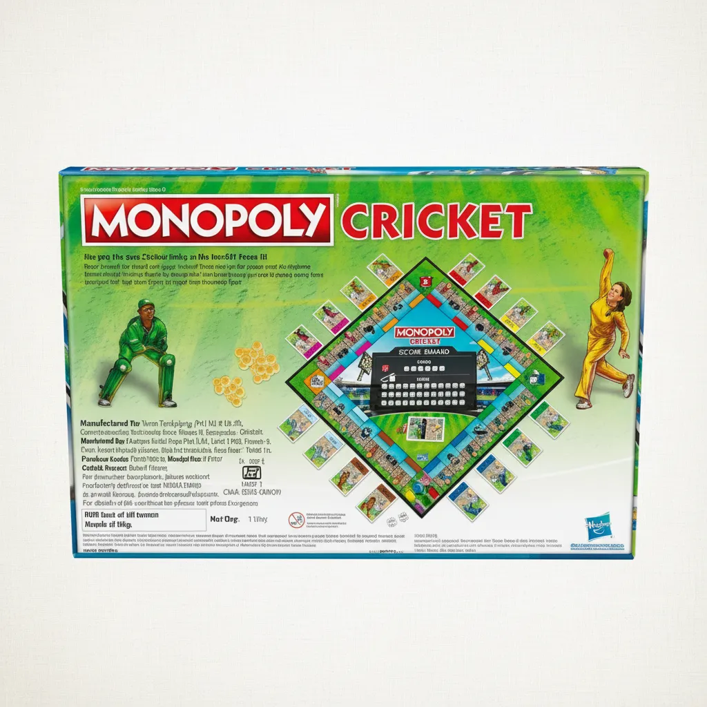 Monopoly Cricket Board Game | Cricket-Themed Monopoly Board Game for Families and Kids | for Ages 8+ | for 2 to 6 Players | Christmas Gift for Kids & Families view 5