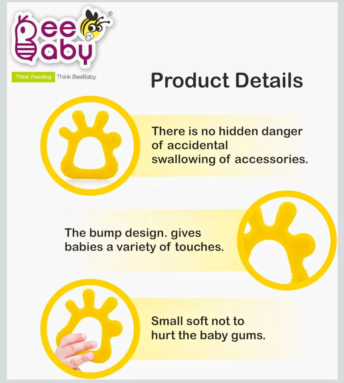 Silicone Baby Teether view 7