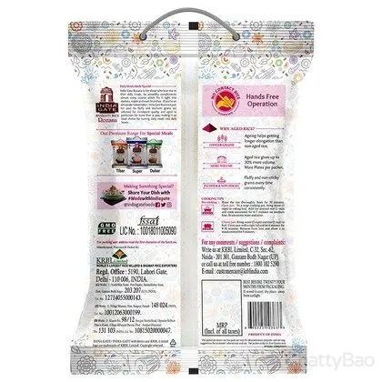 India Gate Basmati Rice - Rozzana 5 Kg view 2