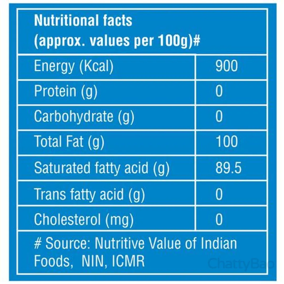 Bajaj 100% Pure Coconut Oil Bottle 500 ml view 2