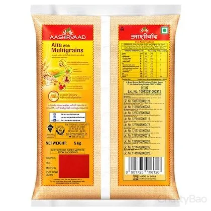 Aashirvaad Multigrain Atta 5 Kg view 2